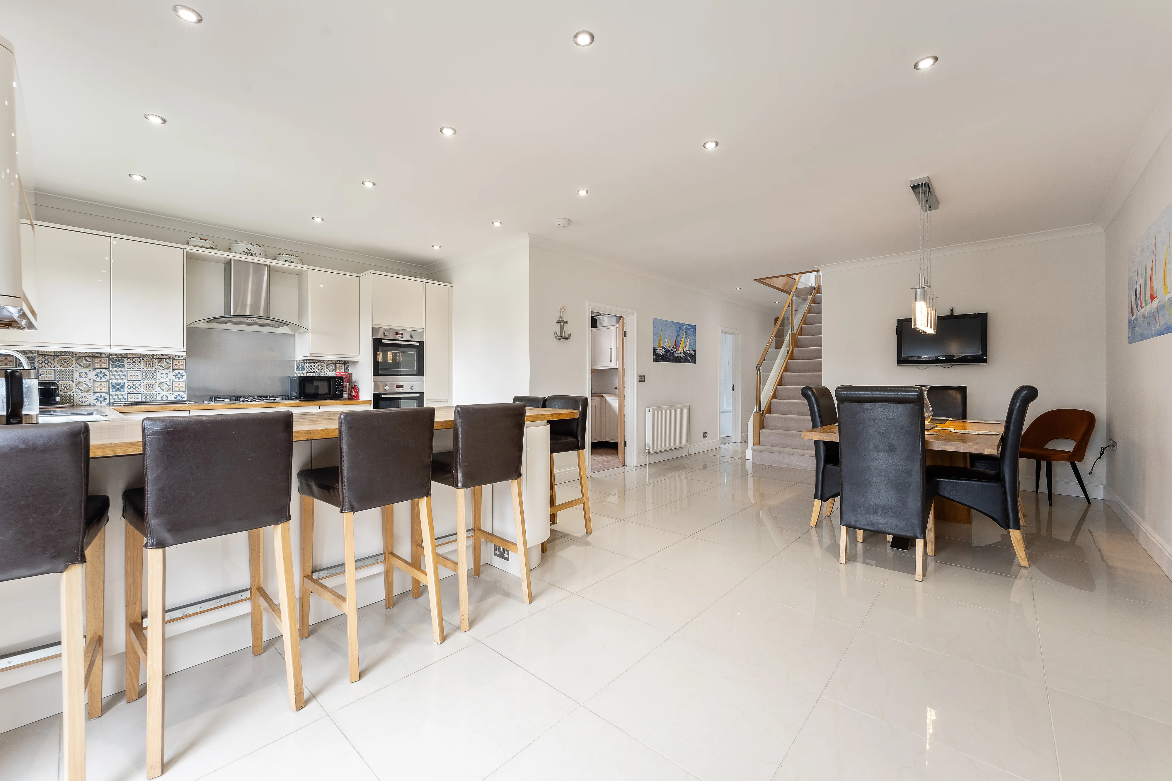 Gorgeous sea views at Holes Bay View